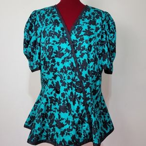 ST. GILLIAN BY KAY UNGER Vintage Blouse Sz 18